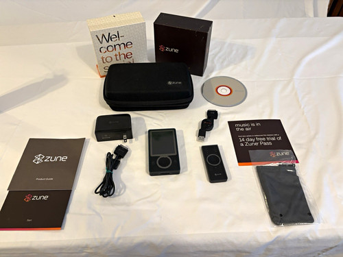 Microsoft zune 60gb black - microsoft, 1st